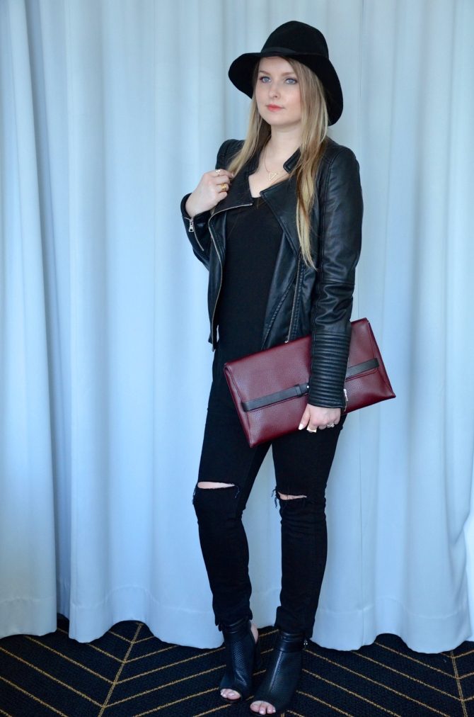 ONE BLACK OUTFIT – 3 LOOKS
