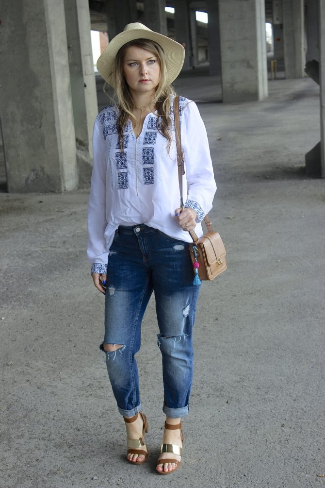 PEASANT BLOUSE