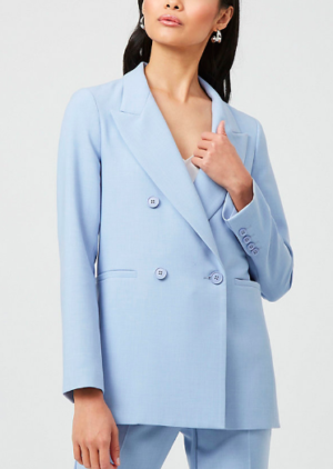 Le Chateau light blue blazer